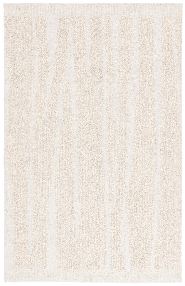 Safavieh Natura Hand-tufted Area Rug: Elevate Your Space With Luxurious Wool And Modern Style, 1/2" Pile Ivory ,Beige Wool Pile Nat803a-6