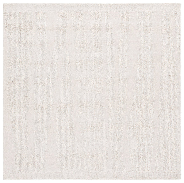 Safavieh Natura Hand-tufted Runner Rug - Luxurious Wool, Modern Design, Artisan Craftsmanship For Elegant Spaces Ivory ,Beige Wool Pile Nat803a-6sq