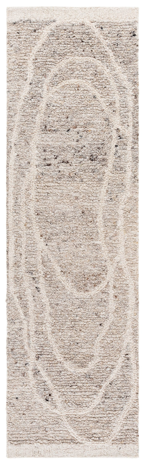Safavieh Natura Hand-tufted Wool Pile Area Rug - Elegant Modern Runner For Contemporary Home Décor Ivory ,Beige Wool Pile Nat804a-28
