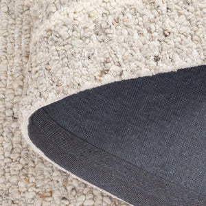 Safavieh Natura Hand-tufted Wool Pile Area Rug - Elegant Modern Runner For Contemporary Home Décor Ivory ,Beige Wool Pile Nat804a-5