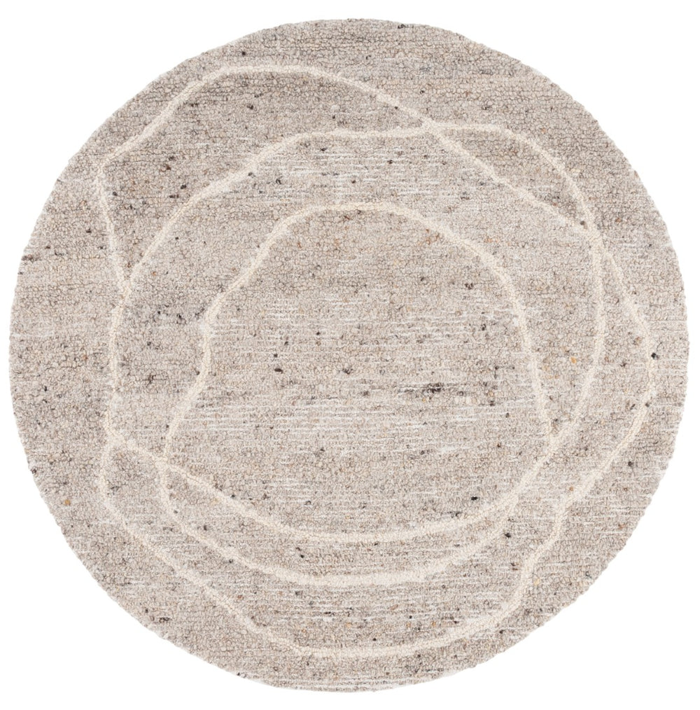 Safavieh Natura Hand-tufted Wool Area Rug - Elegant Abstract Design For Timeless Home Decor & Comfort Ivory ,Beige Wool Pile Nat804a-4