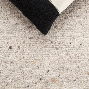 Safavieh Natura Hand Tufted Wool Area Rug Abstract Pebble Pattern Ivory Beige Living Room NAT804A-6
