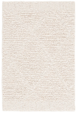 Safavieh Natura Ivory Hand‑Tufted Wool Rug 8X10 — Low Pile, Timeless Indian Craftsmanship For Modern Spaces 8'-0" x 10'-0" NAT805A-8