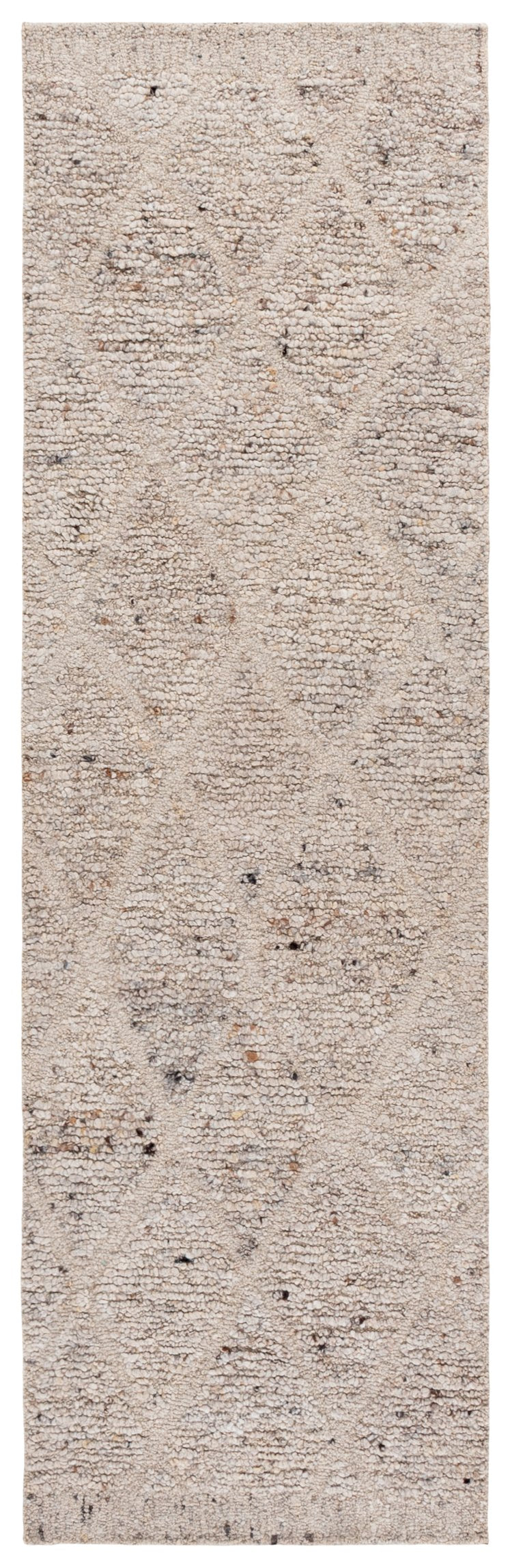 Safavieh Natura Hand Tufted Wool Area Rug 8' X 10' - Elegant Beige Geometric Design For Modern Interiors Beige Wool Pile Nat805b-8