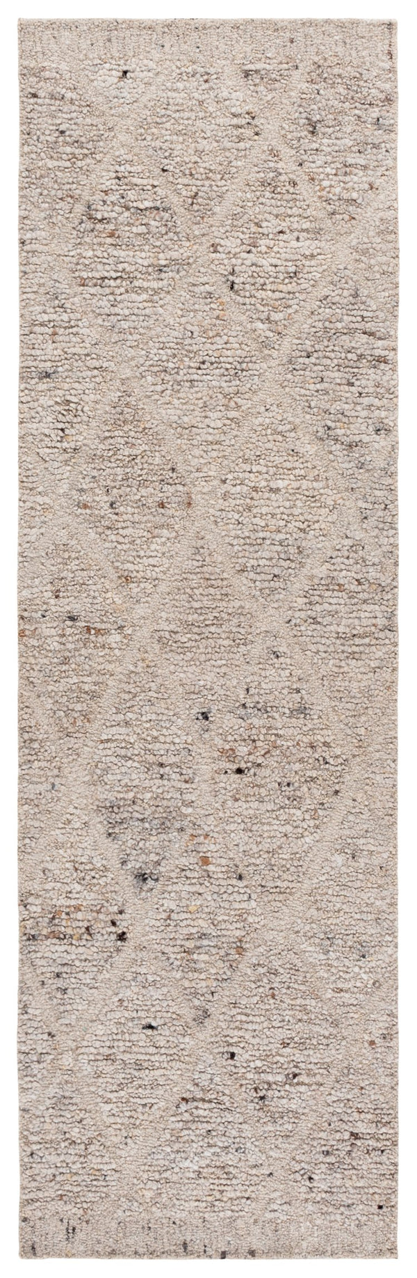 Safavieh Natura Hand Tufted Wool Area Rug 8' X 10' - Elegant Beige Geometric Design For Modern Interiors Beige Wool Pile Nat805b-8