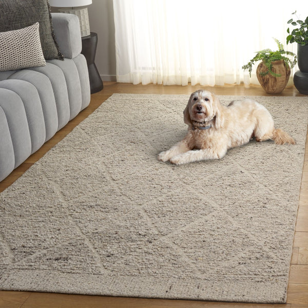 Safavieh Natura Exquisite Hand-tufted Wool Area Rug With Modern Geometric Design For Elegant Living Spaces Beige Wool Pile Nat805b-9