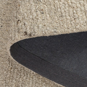 Safavieh Natura Hand Tufted Wool Area Rug 8' X 10' - Elegant Beige Geometric Design For Modern Interiors Beige Wool Pile Nat805b-8