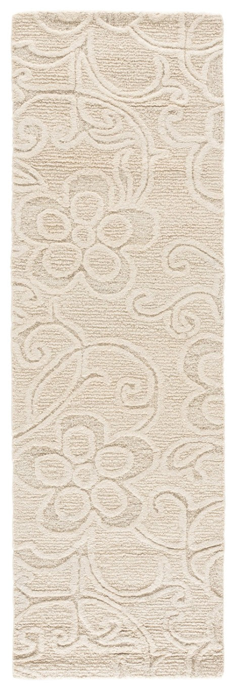 Safavieh Natura Hand Tufted Wool Cotton Runner Rug Soft Ivory Hallway Entryway Low Pile NAT806A-28