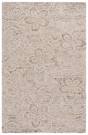 Safavieh Natura Hand Tufted Wool Cotton Blend Area Rug Soft Neutral Beige for Living Rooms NAT806B-6