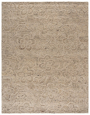 Safavieh Natura Hand Tufted Wool Cotton Blend Solid Beige Area Rug for Living Bedroom NAT806B-9