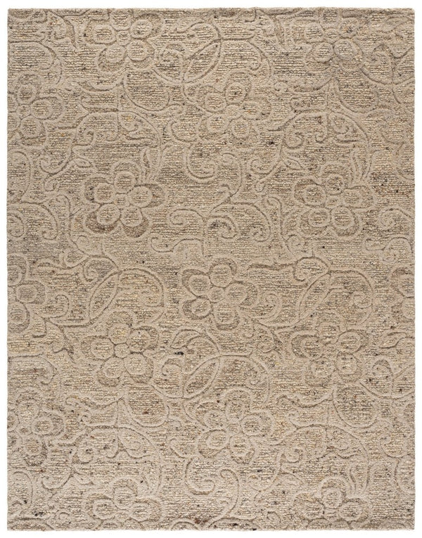 Safavieh Natura Hand Tufted Wool Cotton Blend Solid Beige Area Rug for Living Bedroom NAT806B-9