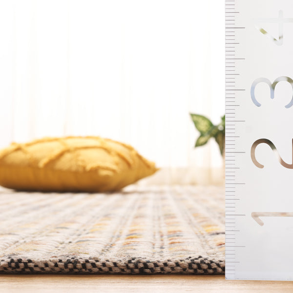 Safavieh Natura Handwoven Wool Runner Rug - Luxurious Craftsmanship For Timeless Home Elegance And Style Gold ,Ivory Wool Nat840d-5