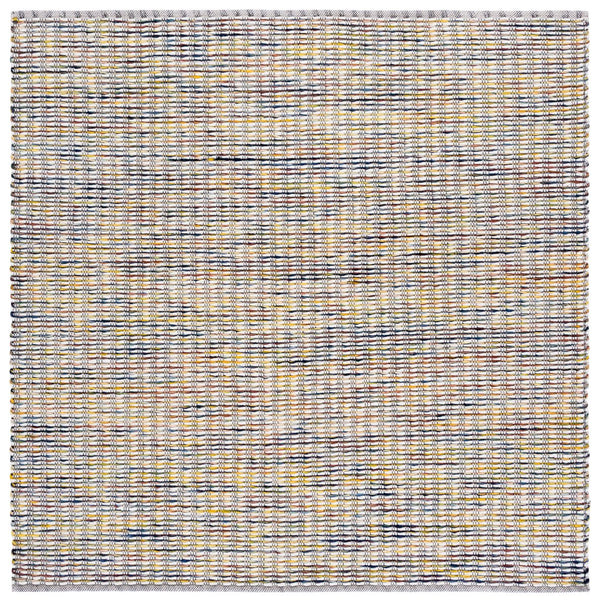 Safavieh Natura Handwoven Wool Runner Rug - Luxurious Texture, Timeless Elegance For Hallways & Living Spaces Gold ,Ivory Wool Nat841d-6sq