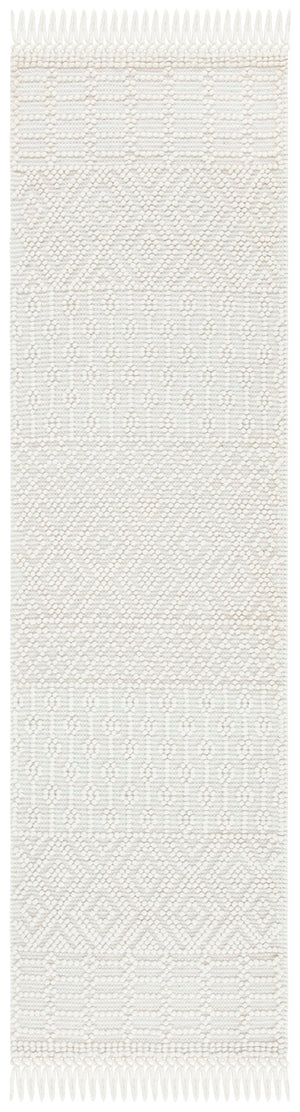 Safavieh Natura Hand-loomed Wool Runner Rug - Exquisite Bohemian Design With Luxurious Comfort And Style Ivory Wool Nat852b-4r