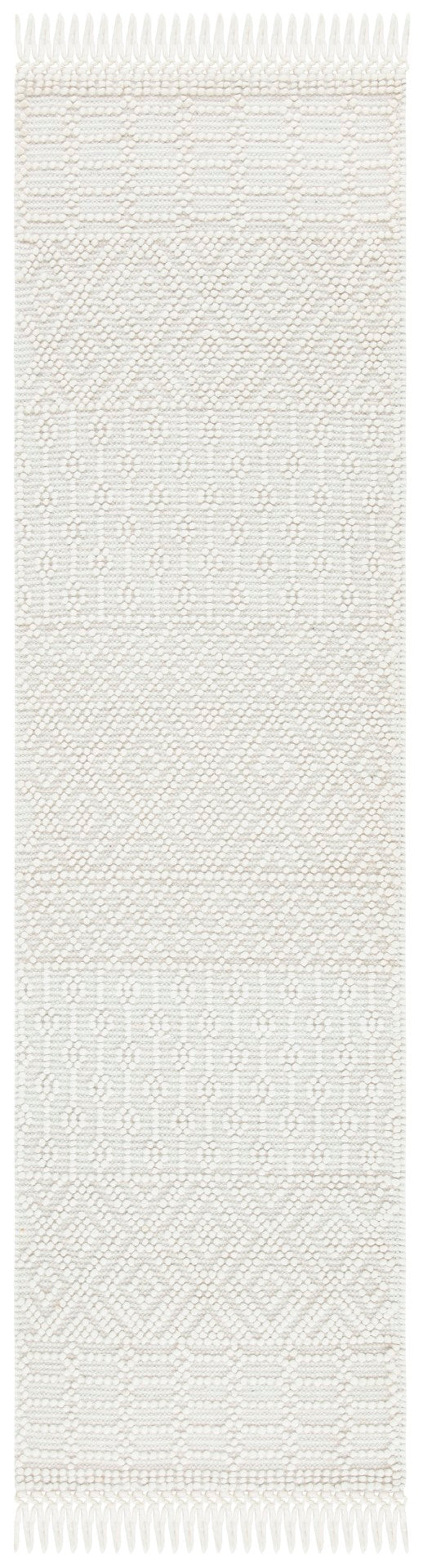 Safavieh Natura Hand-loomed Wool Runner Rug - Exquisite Bohemian Design With Luxurious Comfort And Style Ivory Wool Nat852b-4r