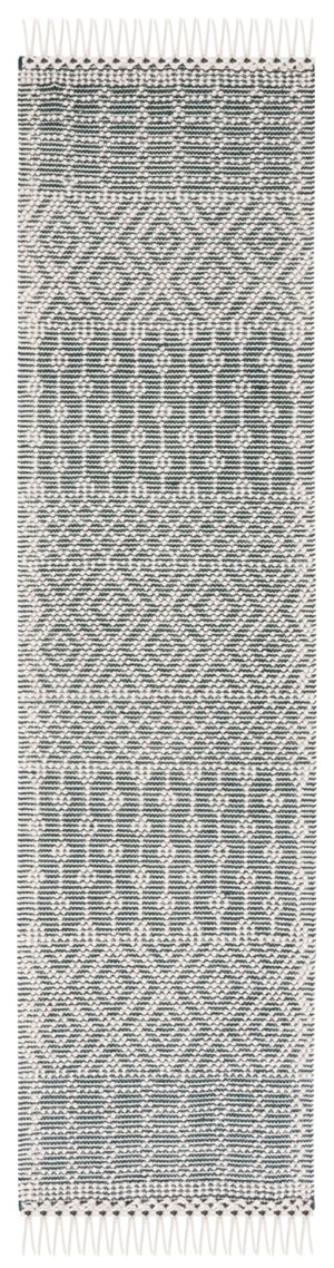 Safavieh Natura Hand-loomed Wool Runner Rug - Exquisite Bohemian Design With Luxurious Comfort And Style Green Wool Nat852y-10