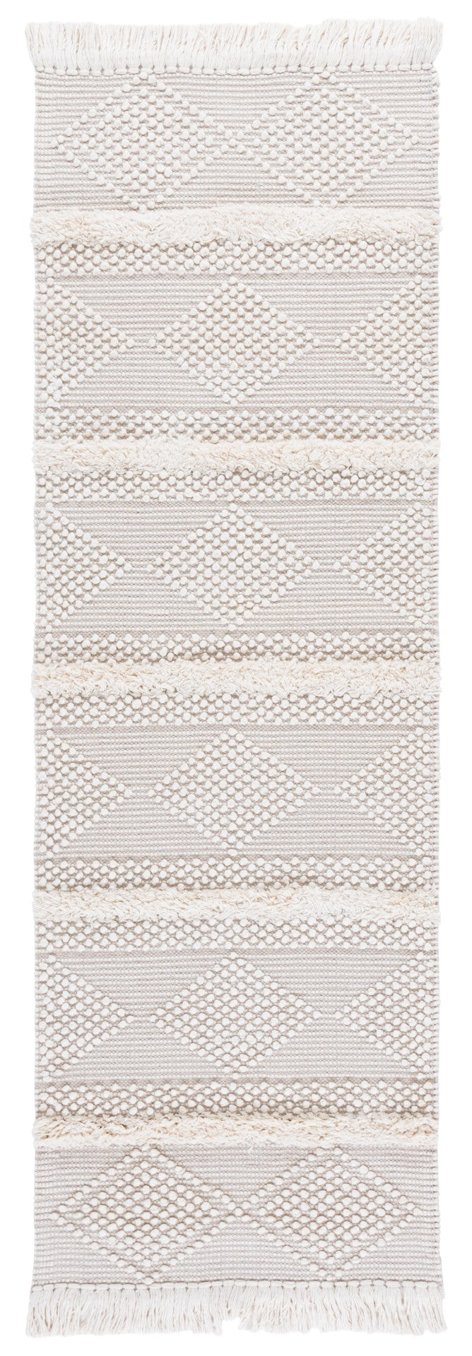 Safavieh Natura Handwoven Area Rug - Exquisite Bohemian Design With Plush Texture For Timeless Elegance Natural ,Ivory 70% Wool,20% Cotton,10% Pet Nat961a-9