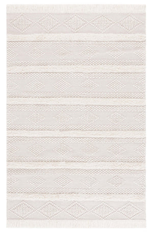 Safavieh Natura Handwoven Area Rug - Exquisite Bohemian Design With Plush Texture For Timeless Elegance Natural ,Ivory 70% Wool,20% Cotton,10% Pet Nat961a-9