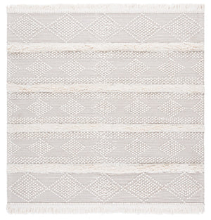Safavieh Natura Handwoven Area Rug - Exquisite Bohemian Design With Plush Texture For Timeless Elegance Natural ,Ivory 70% Wool,20% Cotton,10% Pet Nat961a-9