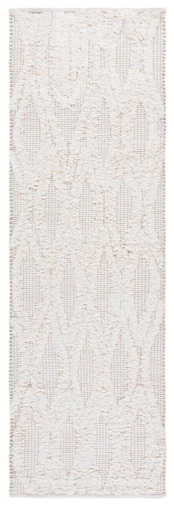 Safavieh Natura Hand-tufted Bohemian Runner Rug - Luxurious Wool Blend For Timeless Home Elegance Ivory 90% Wool,10% Cotton Nat962a-28