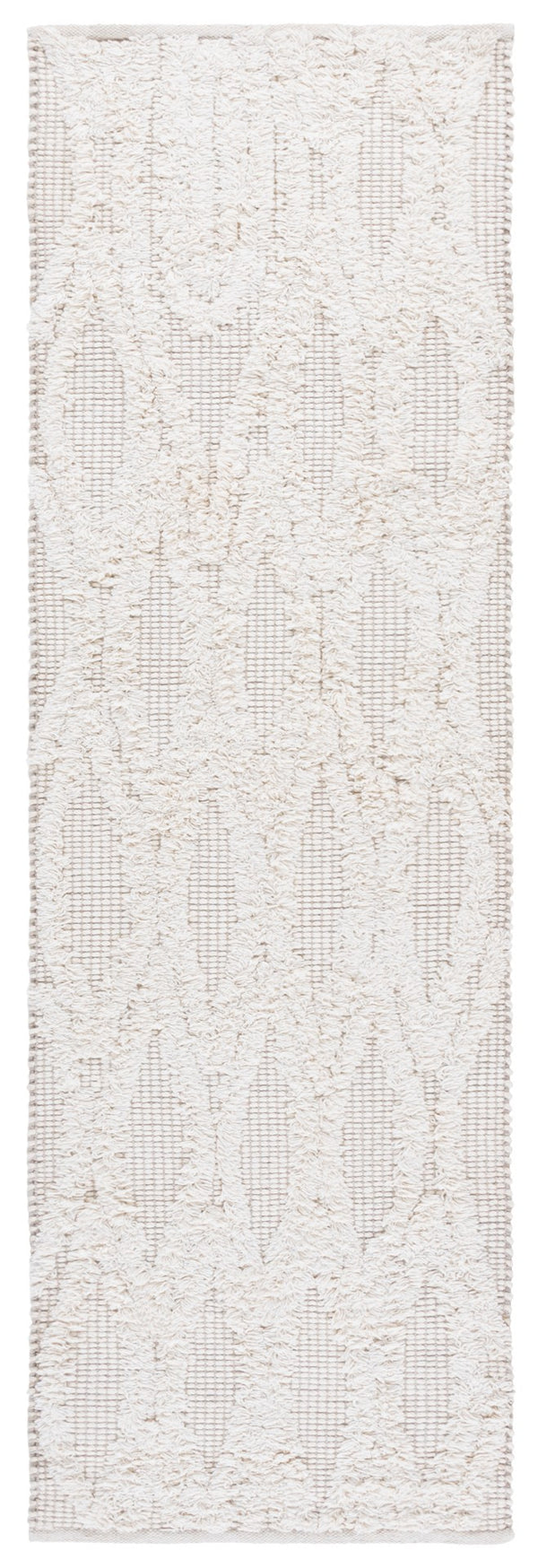 Safavieh Natura Hand-tufted Bohemian Area Rug With Geometric Motifs - Luxurious Warmth & Comfort For Your Home Ivory 90% Wool,10% Cotton Nat962a-4