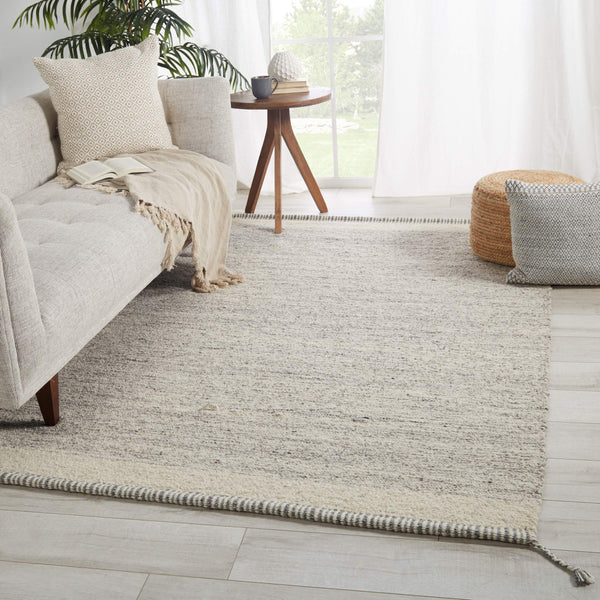 Jaipur Living Jaipur Living Nazca Hand Loomed Wool Area Rug with Tassels for Minimalist Rooms 10'X14' RUG152384