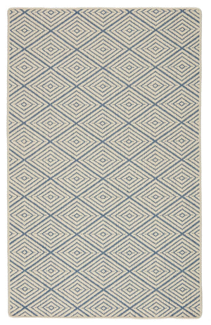 Jaipur Living Barclay Butera Handwoven Wool Sisal Trellis Area Rug Coastal Modern Living Room Accent Blue 9'X12' RUG147328