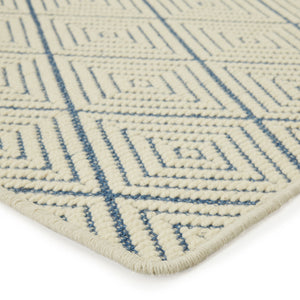 Jaipur Living Barclay Butera Handwoven Wool Sisal Trellis Area Rug Coastal Modern Living Room Accent Blue 9'X12' RUG147328
