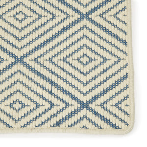 Jaipur Living Barclay Butera Handwoven Wool Sisal Trellis Area Rug Coastal Modern Living Room Accent Blue 9'X12' RUG147328