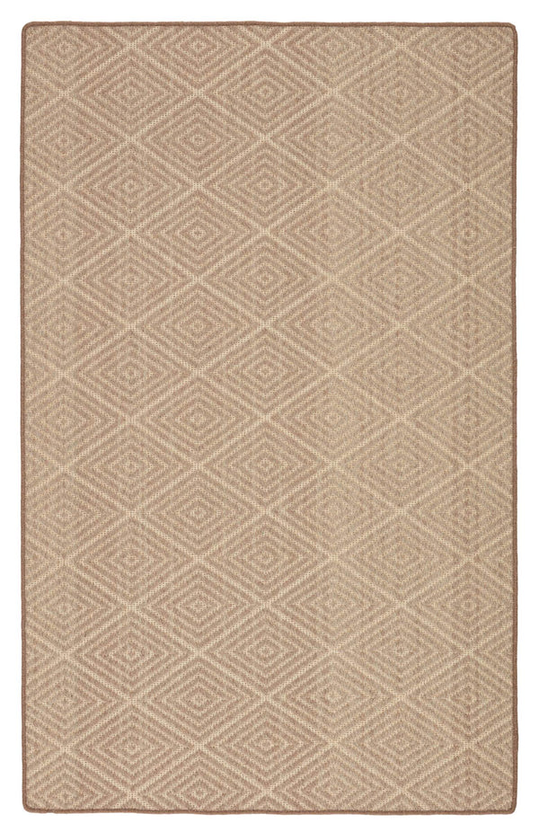 Jaipur Living Barclay Butera Handwoven Wool Sisal Trellis Area Rug Coastal Modern Living Room Accent Beige 5'X8' RUG147323
