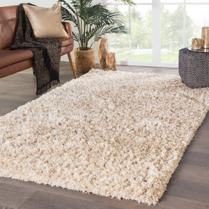 Jaipur Living Jaipur Living Nadia Plush Shag Rug Wool Blend Ultra Soft Pile for Modern Rooms 8'10"X11'9" RUG140355