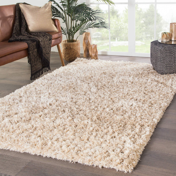 Jaipur Living Jaipur Living Nadia Plush Shag Rug Wool Blend Ultra Soft Pile for Modern Rooms 8'10"X11'9" RUG140355