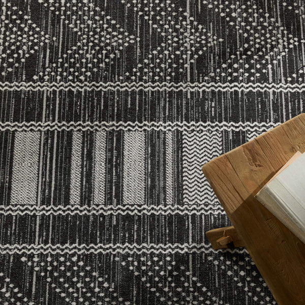 Jaipur Living Vibe by Jaipur Living Mateo Moroccan Polyester Area Rug for Rooms and Hallways 9'X12' RUG154185