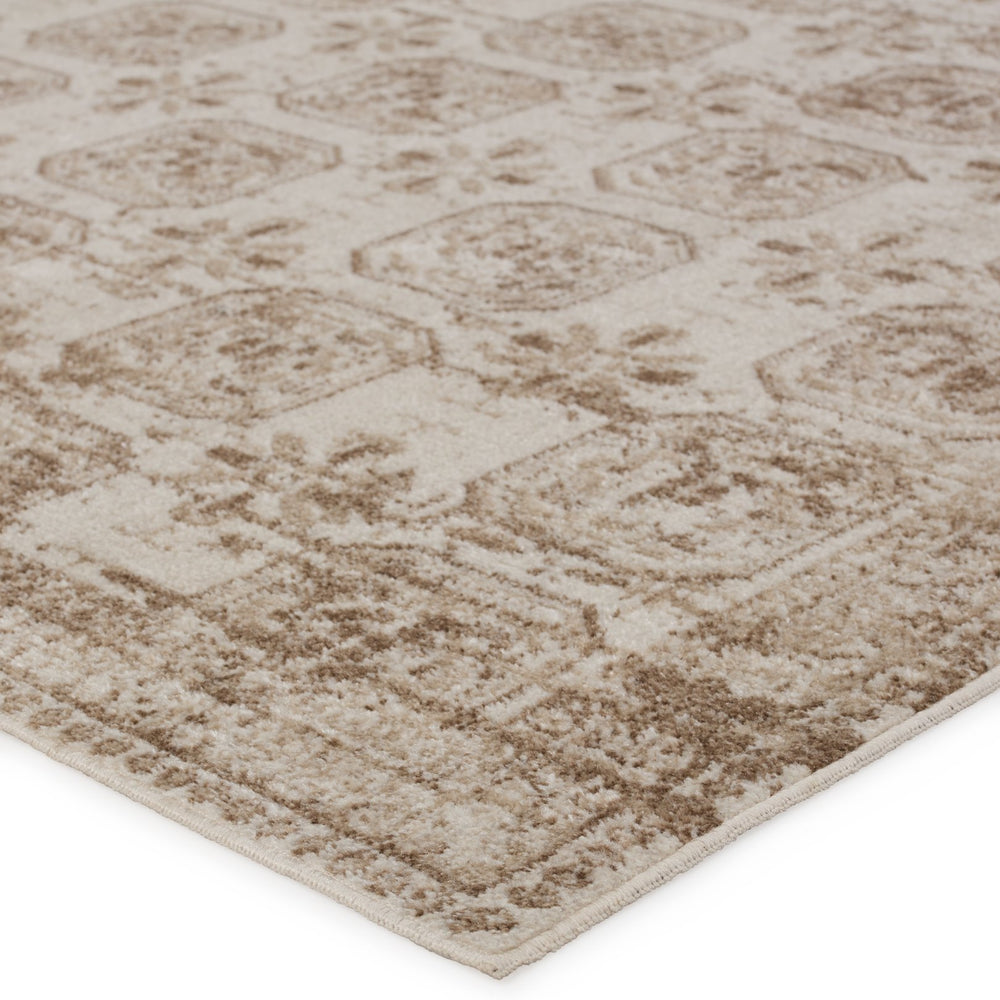 Jaipur Living Nadine Milea Ndn05 Powerloomed Machinemade 100% Polyester Vintage Trellis Indoor Rug Ivory, Cream 100% Polyester Rug154357
