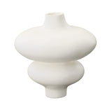 Karina Living Vase Terracotta - White