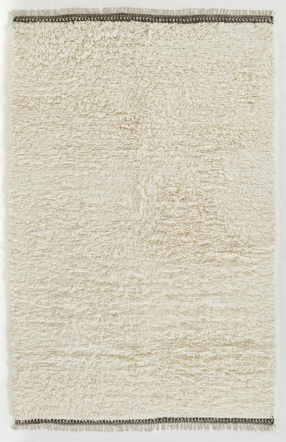 Momeni Neo NEM-5 Hand Woven Contemporary Solid Indoor Rug Ivory 9' x 12'