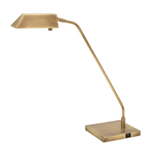 House Of Troy Newbury Table Lamps With Usb Port And Dimming Feature - Perfect For Modern Home Decor And Convenience! Antique Brass Metal New250-ab