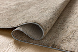 Loloi Newman NEW-01 Power Loomed Traditional Runner Rug Slate ,Natural 100% Space Dyed Polyester NEWMNEW-01SLNA27A0