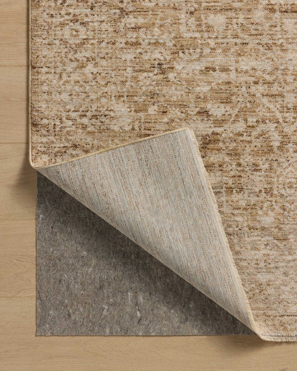 Loloi Newman NEW-02 Power Loomed Traditional Runner Rug Wheat ,Natural 100% Space Dyed Polyester NEWMNEW-02WTNA2780