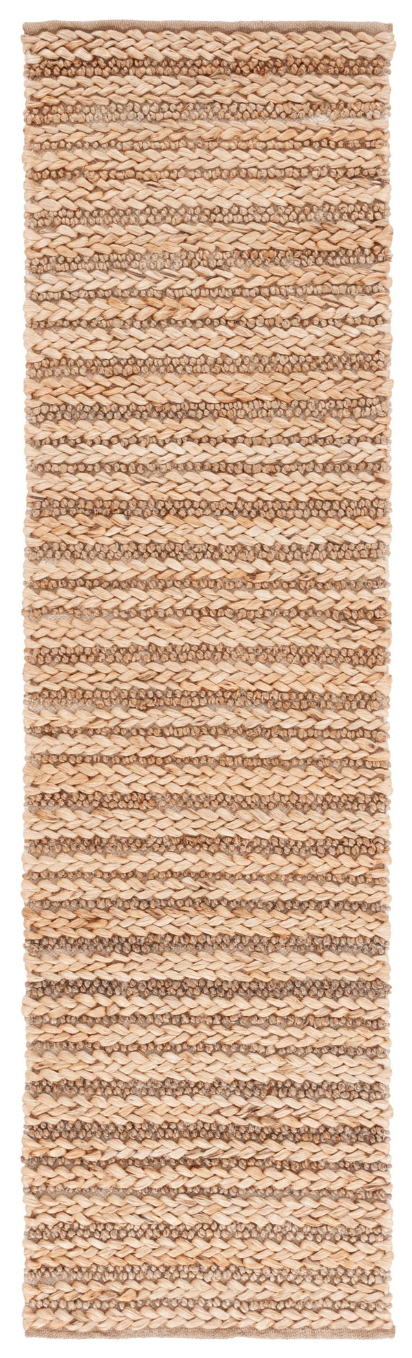 Safavieh Natural Handwoven Jute-cotton Area Rug - 8x10 Feet, Eco-friendly, Textured Luxury For Any Decor Natural 80% Jute,20% Cotton Nf102a-8