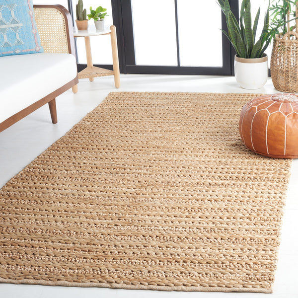Safavieh Natural Fiber 102 HANDWOVEN Natural Fiber Rug Natural 6' x 6' Square