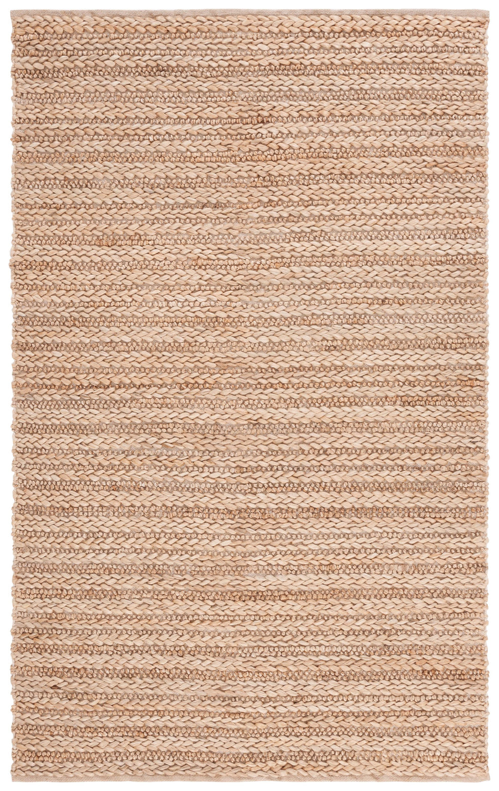 Safavieh Natural Handwoven Jute-cotton Area Rug - 8x10 Feet, Eco-friendly, Textured Luxury For Any Decor Natural 80% Jute,20% Cotton Nf102a-8
