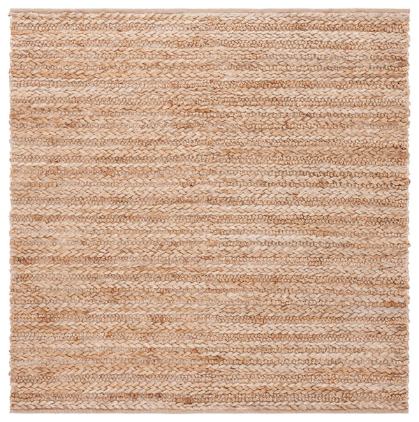 Safavieh Natural Handwoven Jute-cotton Area Rug - 8x10 Feet, Eco-friendly, Textured Luxury For Any Decor Natural 80% Jute,20% Cotton Nf102a-8