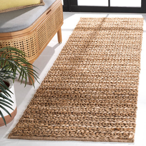 Safavieh Natural Fiber 8' X 10' Handwoven Jute Area Rug – Sustainable Elegance For Cozy Home Decor Spaces! Natural 90% Jute,10% Cotton Nf103a-8