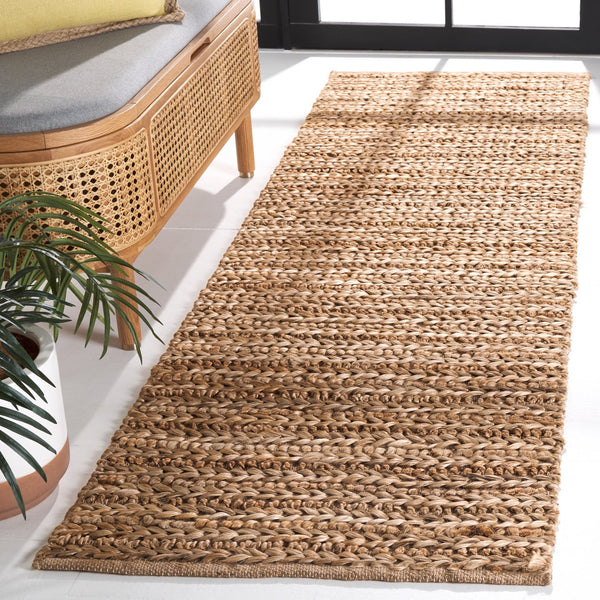 Safavieh Natural Fiber 8' X 10' Handwoven Jute Area Rug – Sustainable Elegance For Cozy Home Decor Spaces! Natural 90% Jute,10% Cotton Nf103a-8