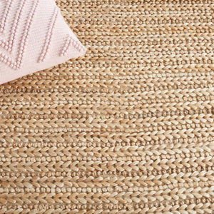 Safavieh Natural Fiber 8' X 10' Handwoven Jute Area Rug – Sustainable Elegance For Cozy Home Decor Spaces! Natural 90% Jute,10% Cotton Nf103a-8
