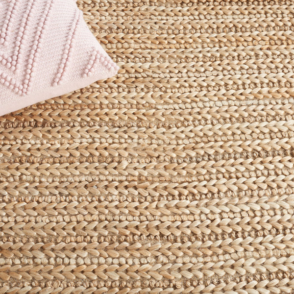 Safavieh Natural Fiber 8' X 10' Handwoven Jute Area Rug – Sustainable Elegance For Cozy Home Decor Spaces! Natural 90% Jute,10% Cotton Nf103a-8