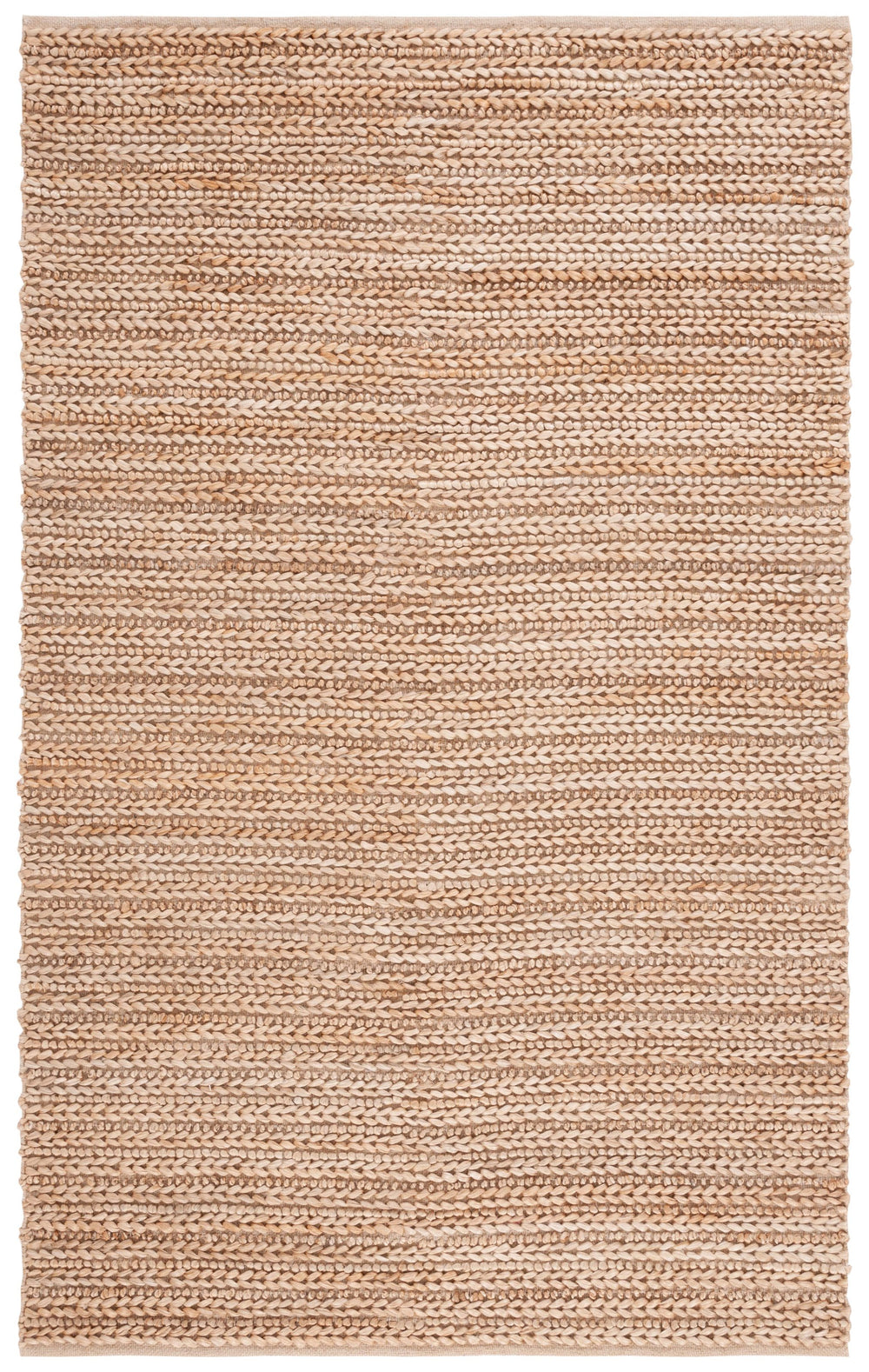 Safavieh Natural Fiber 8' X 10' Handwoven Jute Area Rug – Sustainable Elegance For Cozy Home Decor Spaces! Natural 90% Jute,10% Cotton Nf103a-8