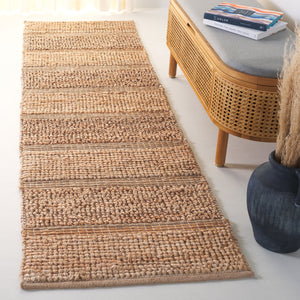 Safavieh Natural Fiber Area Rug – Handwoven Jute & Cotton Blend For Eco-friendly, Cozy Home Décor Natural 90% Jute,10% Cotton Nf104a-6