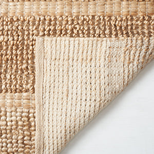Safavieh Natural Fiber Area Rug – Handwoven Jute & Cotton Blend For Eco-friendly, Cozy Home Décor Natural 90% Jute,10% Cotton Nf104a-6